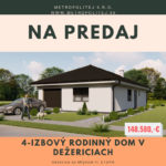 Krásny rodinný dom NATALI v Dežericiach titulná